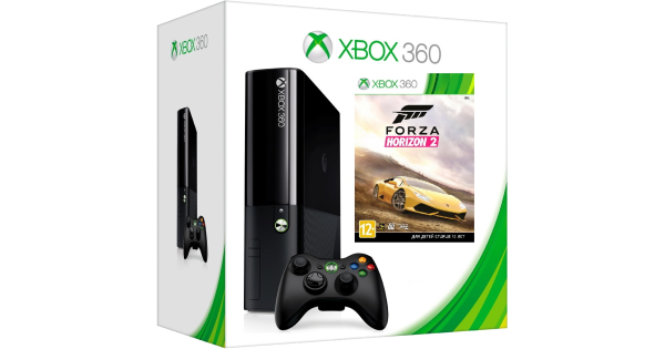 Купить Xbox 360 Slim E 500Gb в комплекте с игрой Forza Horizon 2
